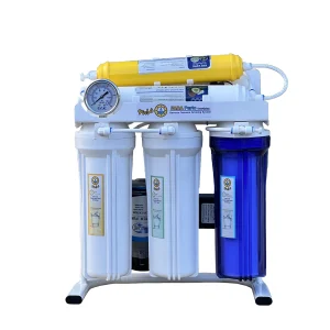 دستگاه تصفیه آب زیرسینکی ۶ مرحله‌ای فراپرتو