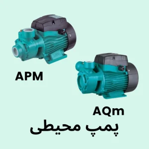 پمپ محیطی لئو سری AQm / APM مناسب پمپاژ و گردش آب در مصارف خانگی و تاسیساتی