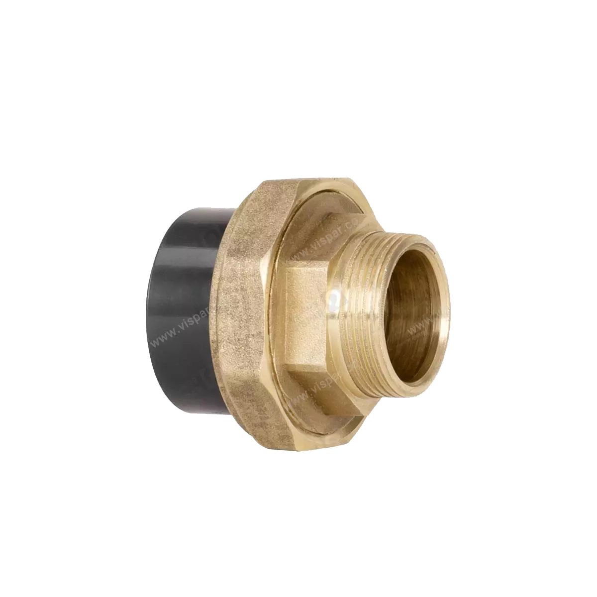 مهره ماسوره یکسر مغزی برنجی upvc